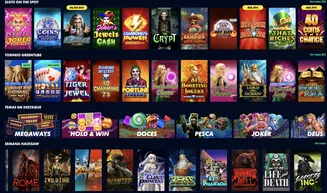 Jogos de Slots Online — Destaques e Torneios no Solverde Galeria de jogos de slots online no site Solverde , com categorias como “Slots on the Spot”, “Torneio Greentube”, “Semana Hacksaw” e temas em destaque como Megaways, Joker e Deuses.